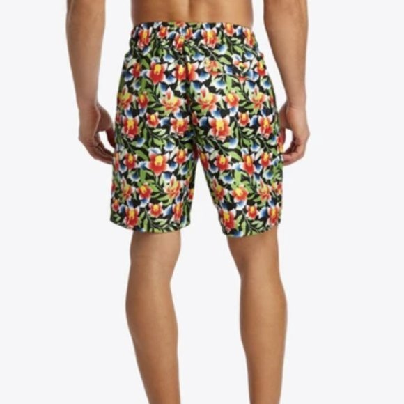 2xist Neon Floral Catalina Swim Shorts - Picture 1 of 1